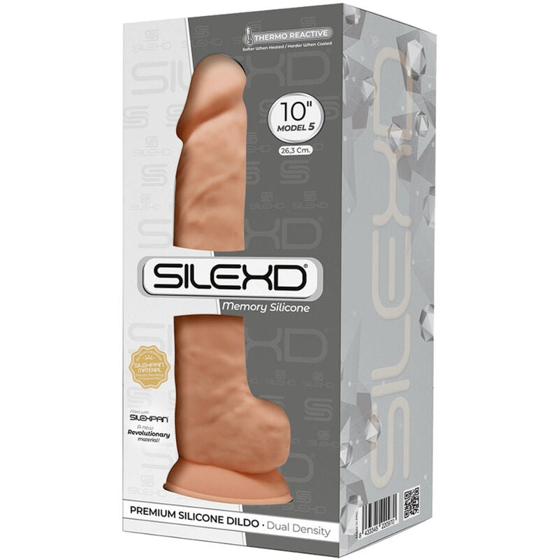 SILEXD - MODELO 1 PÊNIS REALÍSTICO PREMIUM SILICONA SILEXPAN 26.6 CM