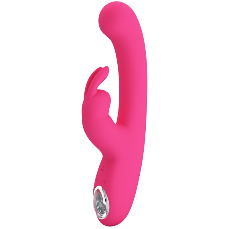 PRETTY LOVE - LAMAR VIBRADOR RABBIT E PONTO G ROSA