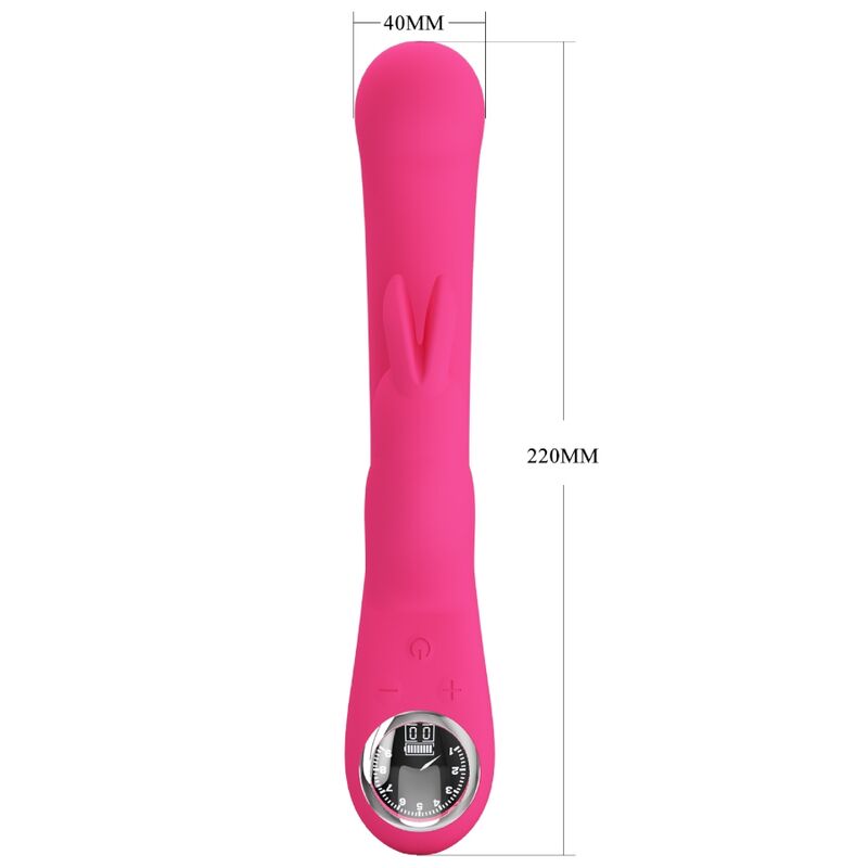 PRETTY LOVE - LAMAR VIBRADOR RABBIT E PONTO G ROSA
