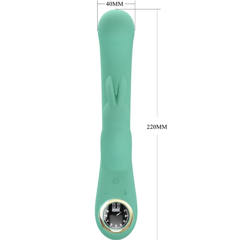 PRETTY LOVE - LAMAR VIBRADOR RABBIT E PONTO G VERDE