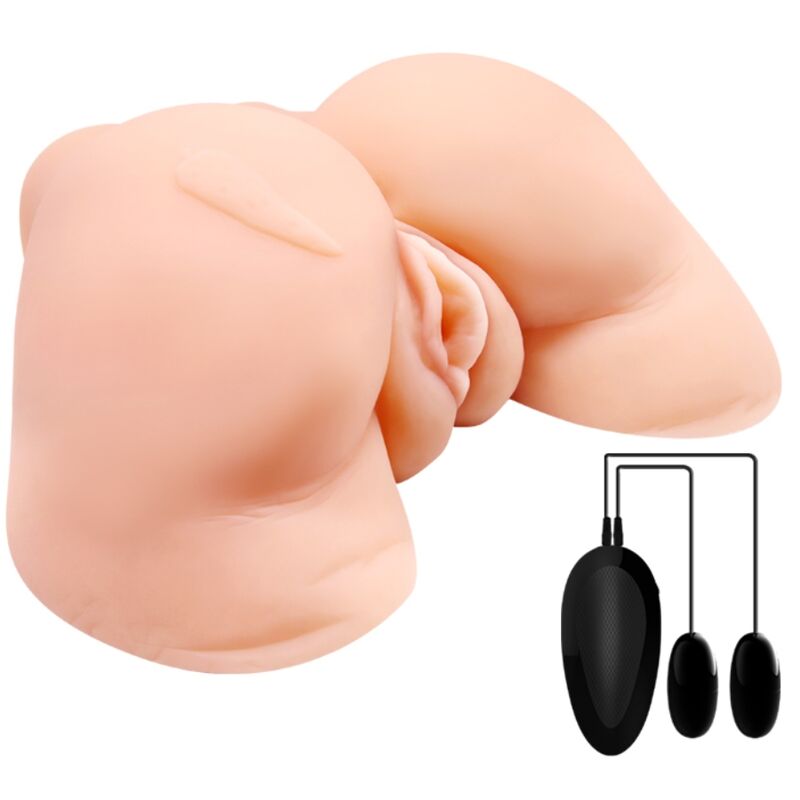 TORO LOCO - VAGINA E NUS COM MALHA REALÍSTICA COM VIBRAO