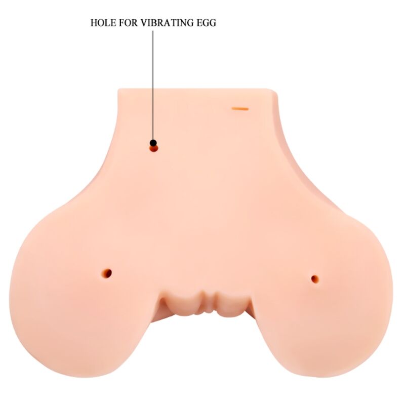 TORO LOCO - VAGINA E NUS COM MALHA REALÍSTICA COM VIBRAO