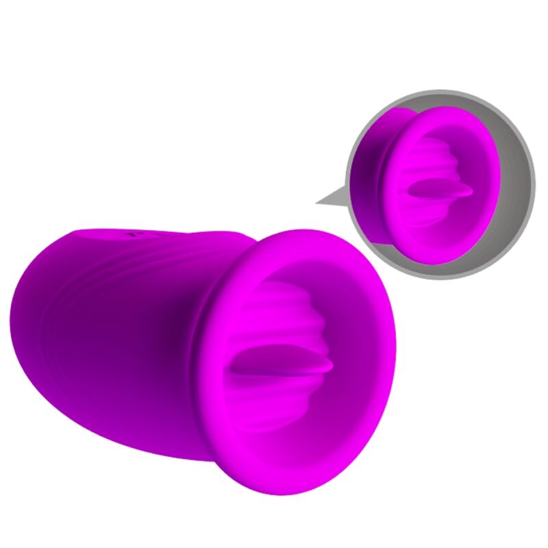 PRETTY LOVE - DAISY OVO DUPLO VIBRADOR RECARREGÁVEL ROXO