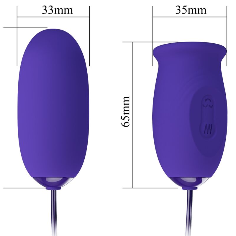 PRETTY LOVE - DAISY YOUTH ESTIMULADOR VIBRADOR RECARREGÁVEL VIOLETA