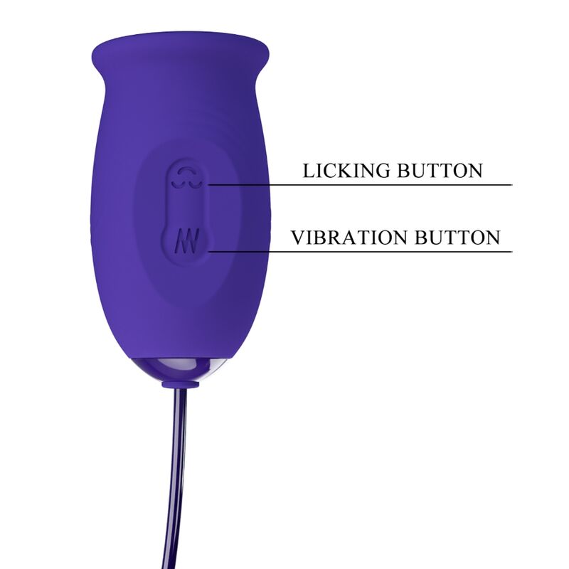 PRETTY LOVE - DAISY YOUTH ESTIMULADOR VIBRADOR RECARREGÁVEL VIOLETA