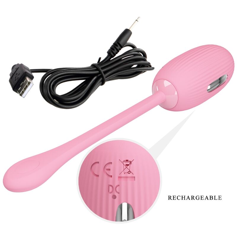 PRETTY LOVE - DOREEN OVO VIBRADOR RECARREGÁVEL ROSA