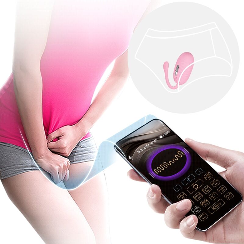 PRETTY LOVE - DOREEN OVO VIBRADOR RECARREGÁVEL ROSA