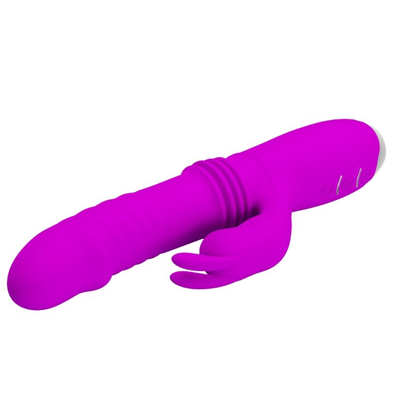 PRETTY LOVE - DOROTHY VIBRADOR RABBIT RECARREGÁVEL ROXO