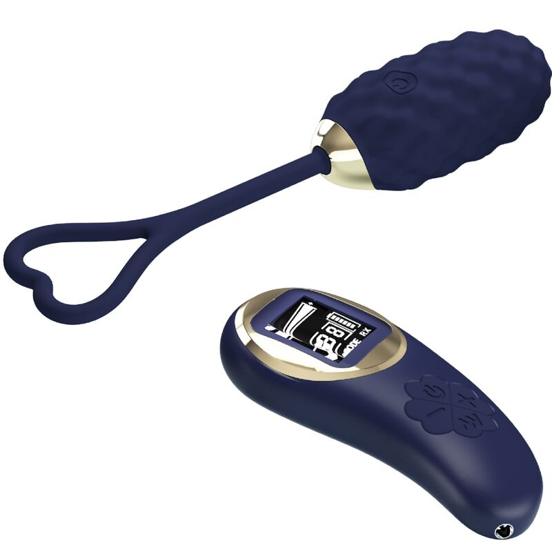 PRETTY LOVE - VIVIAN OVO VIBRADOR COM CONTROLO REMOTO AZUL