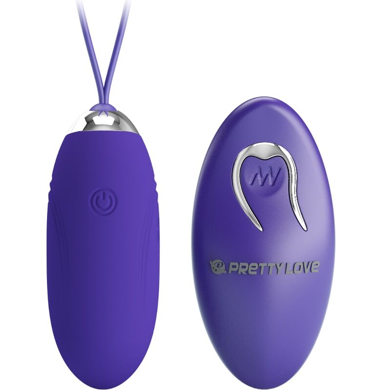PRETTY LOVE - JENNY YOUTH OVO VIBRADOR COM CONTROLO REMOTO VIOLETA