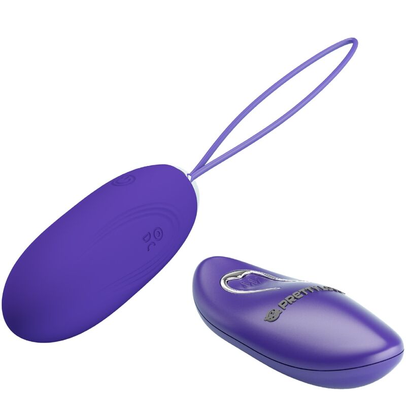 PRETTY LOVE - JENNY YOUTH OVO VIBRADOR COM CONTROLO REMOTO VIOLETA