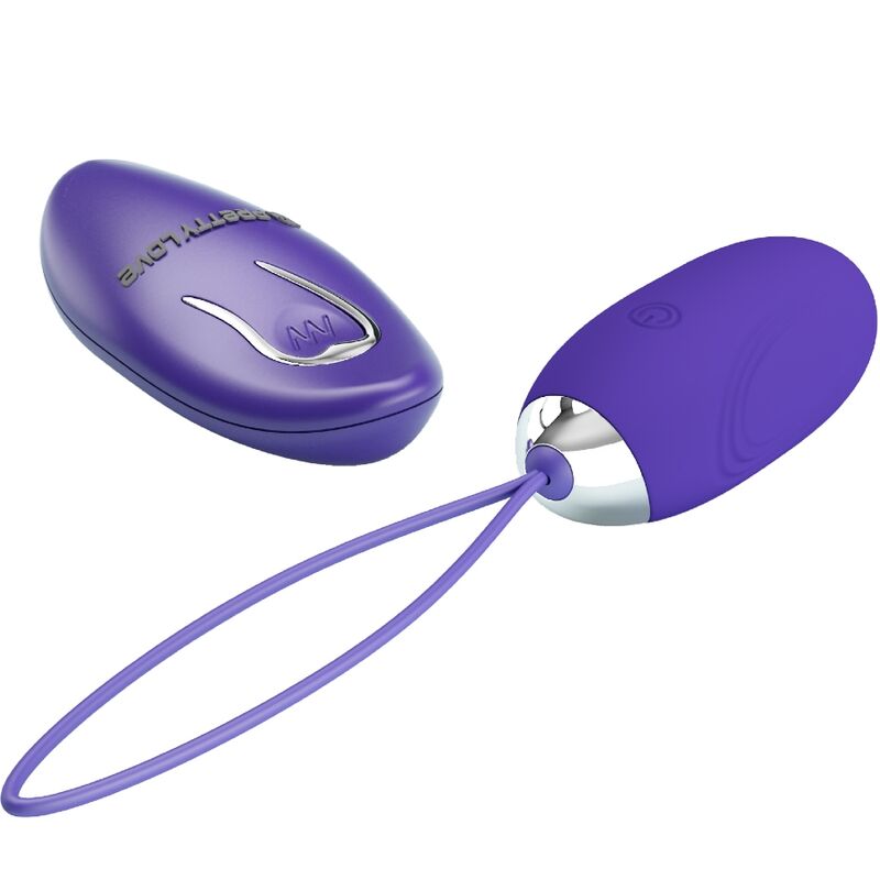 PRETTY LOVE - JENNY YOUTH OVO VIBRADOR COM CONTROLO REMOTO VIOLETA