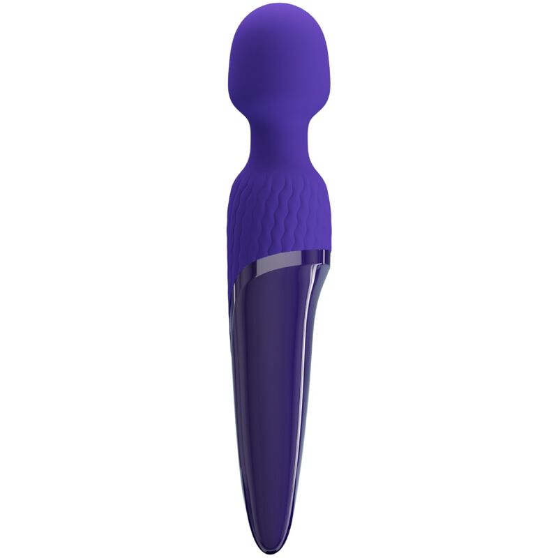 PRETTY LOVE - ANTONY YOUTH VIBRADOR WAND COM EFEITO CALOR VIOLETA