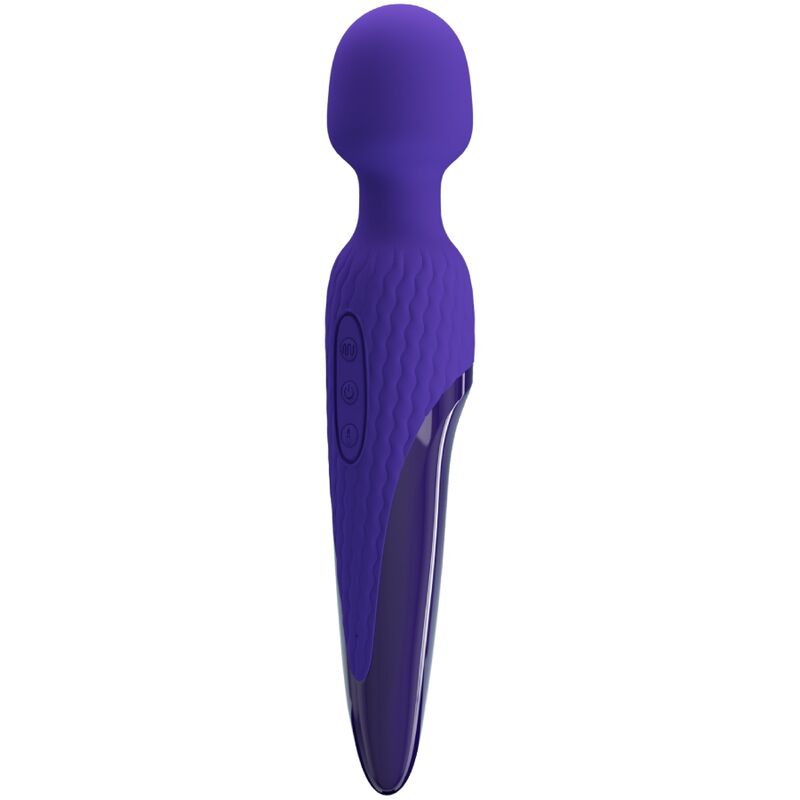 PRETTY LOVE - ANTONY YOUTH VIBRADOR WAND COM EFEITO CALOR VIOLETA
