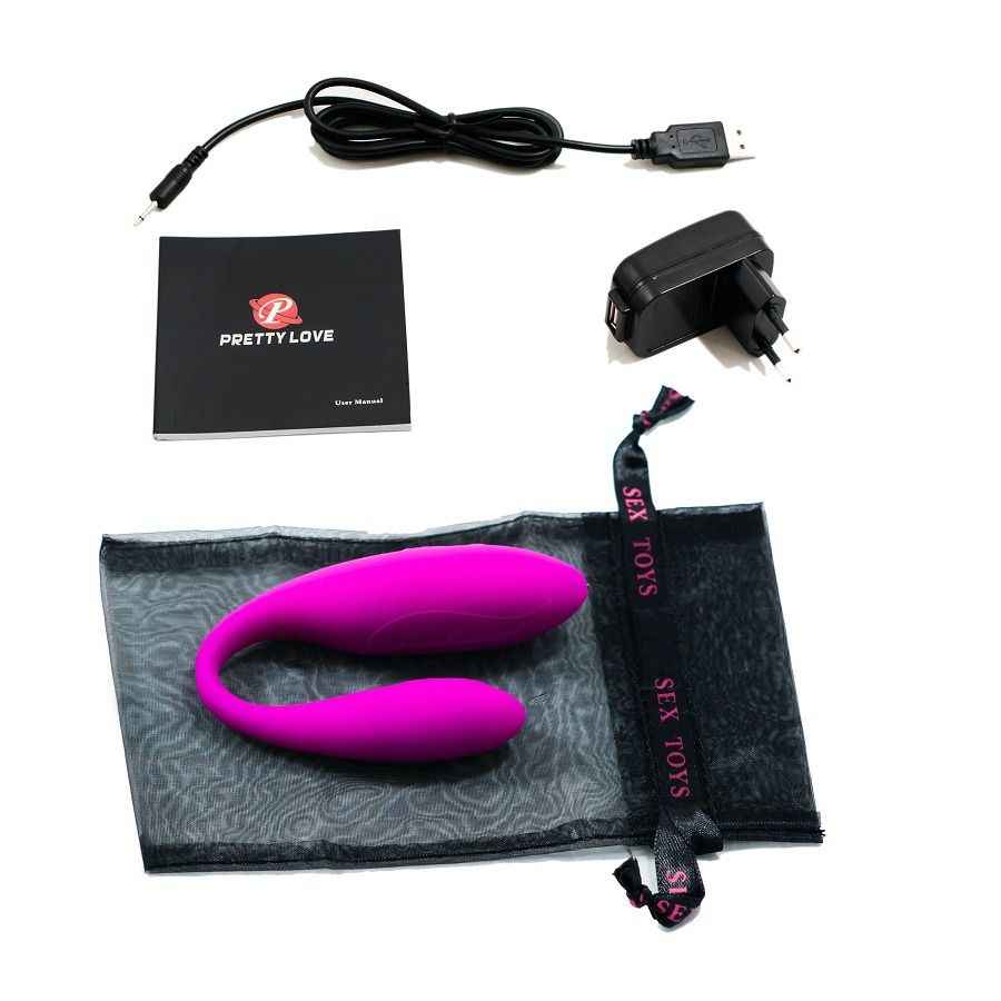 PRETTY LOVE - FASCINATION MASSAGEADOR ROXO