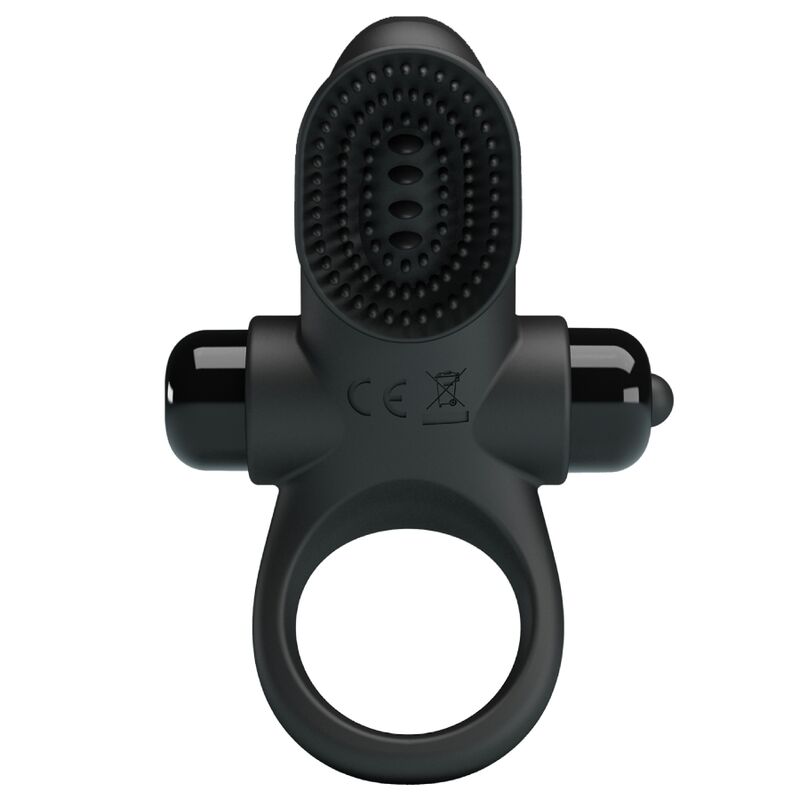 Pretty Love - Anel Vibrador II Para o Pénis Negro