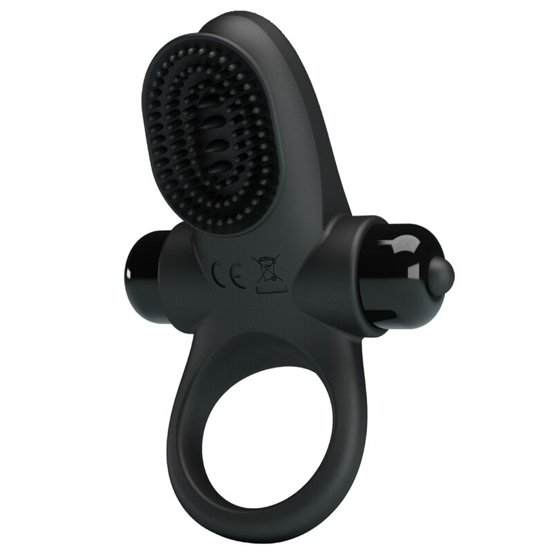 Pretty Love - Anel Vibrador II Para o Pénis Negro