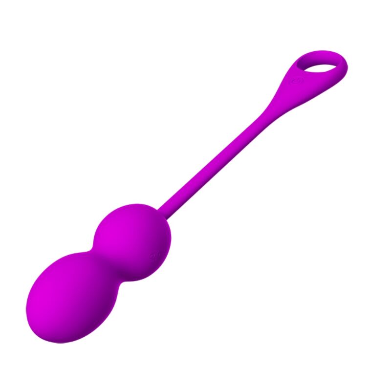 Pretty Love - Bolas Vibratórias Recarregáveis ​​Elvira Roxo