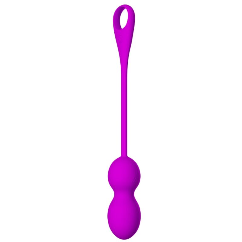 Pretty Love - Bolas Vibratórias Recarregáveis ​​Elvira Roxo