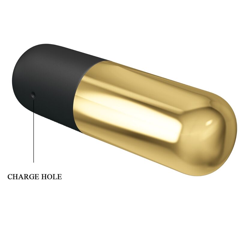 Vibrador Bala Recarregável Dorado Pretty Love