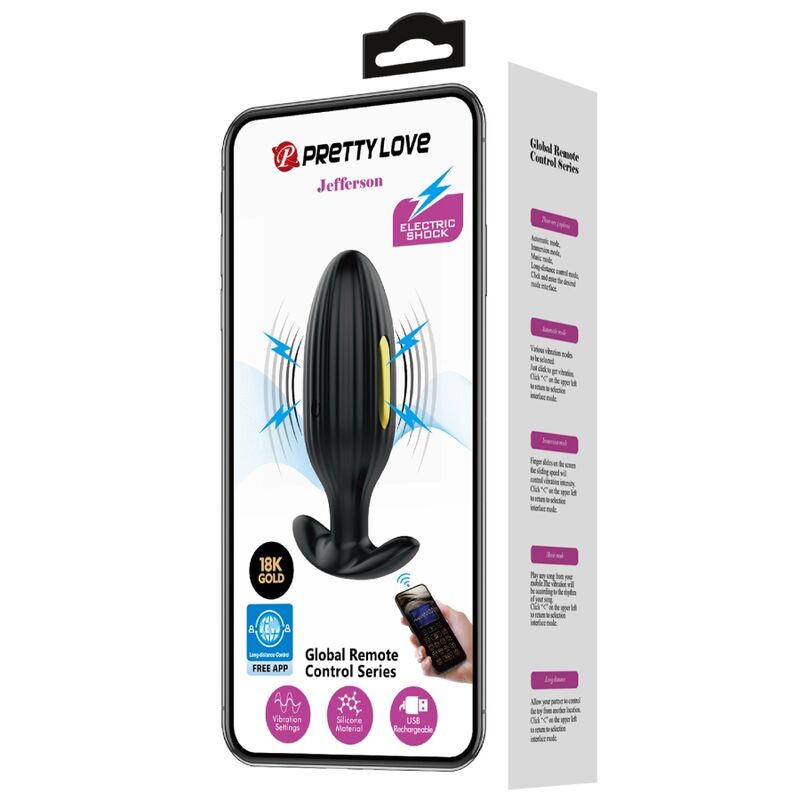 Pretty Love - Plug Anal Controlado por el Aplicativo Jefferson Preto