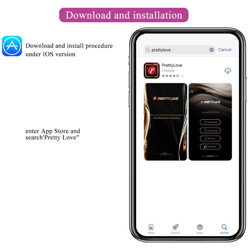 PRETTY LOVE - NYMPH OVO VIBRADOR CONTROLADO POR APP VIOLETA