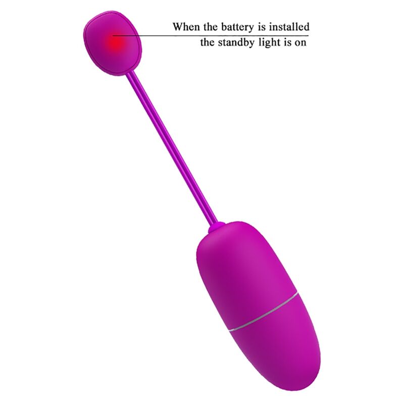 PRETTY LOVE - NYMPH OVO VIBRADOR CONTROLADO POR APP VIOLETA