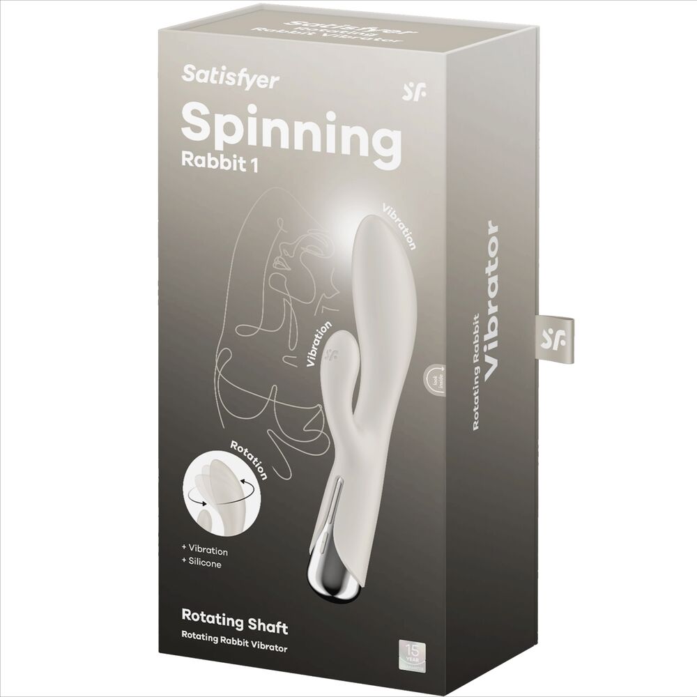 Satisfyer - Spinning Rabbit 1 Estimulación Clitoriana y Ponto G Vermelho