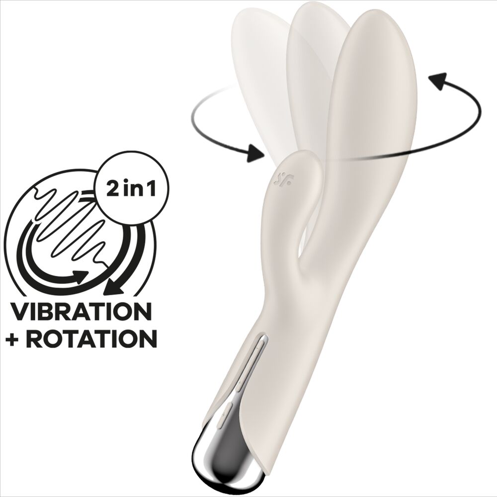 Satisfyer - Spinning Rabbit 1 Estimulación Clitoriana y Ponto G Vermelho