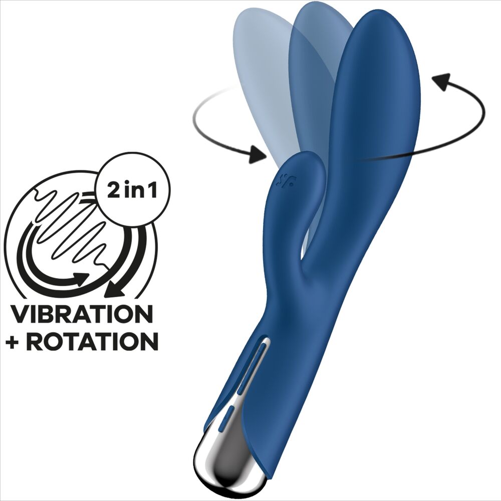 Satisfyer - Spinning Rabbit 1 Estimulación Clitoriana y Ponto G Vermelho