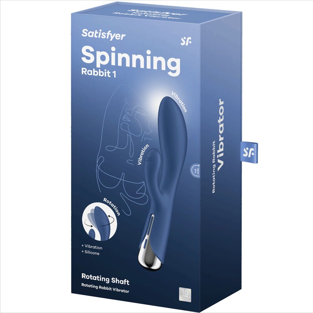 Satisfyer - Spinning Rabbit 1 Estimulación Clitoriana y Ponto G Vermelho