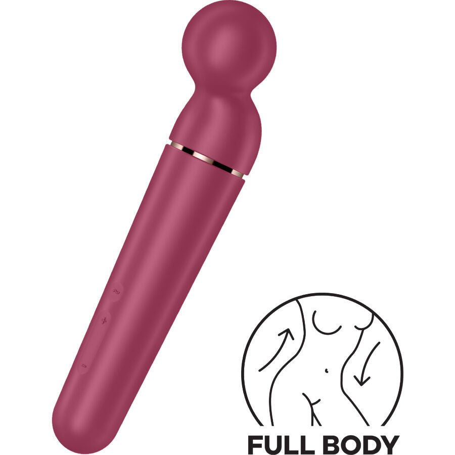 Satisfyer - Planeta Wand-er Vibrador Masajeador Berry