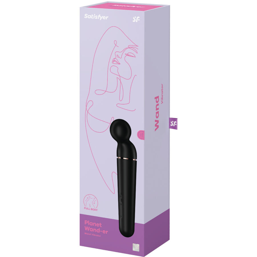 Satisfyer - Planeta Wand-er Vibrador Masajeador Berry