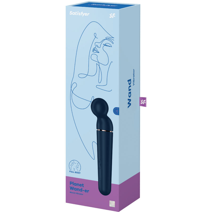 Satisfyer - Planeta Wand-er Vibrador Masajeador Berry