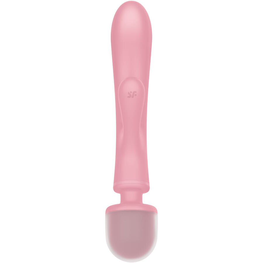 Satisfyer - Triple Lover Masajeador Vibrador Conejo Rosa