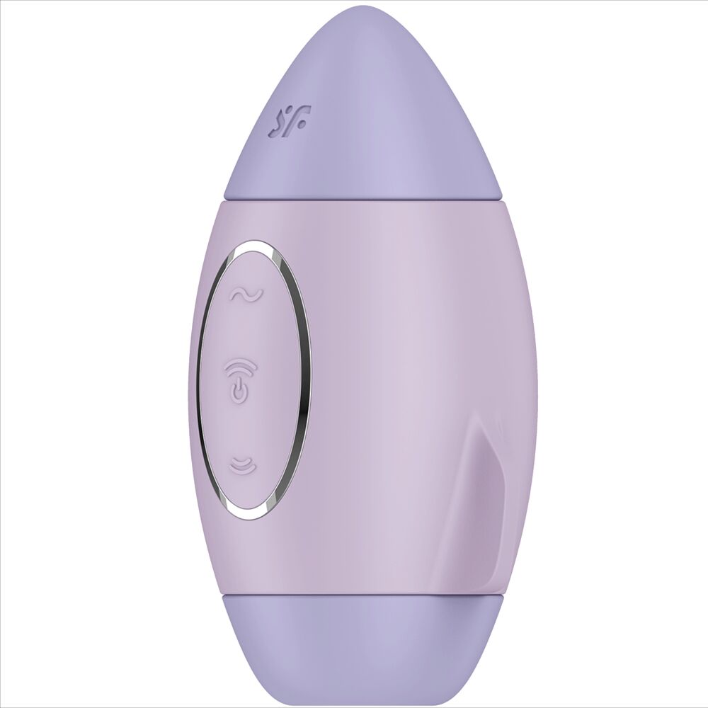 Satisfyer - Vibrador De Impulso Duplo Pequeño Lilás Mission Control