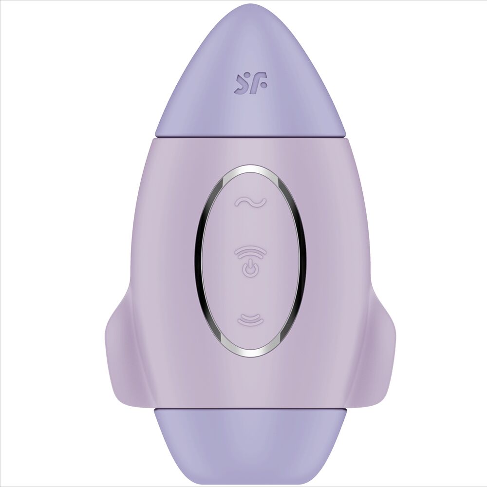 Satisfyer - Vibrador De Impulso Duplo Pequeño Lilás Mission Control