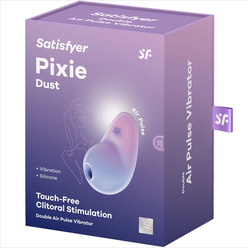 Satisfyer - Estimulador Pixie Dust Lila Air Pulse