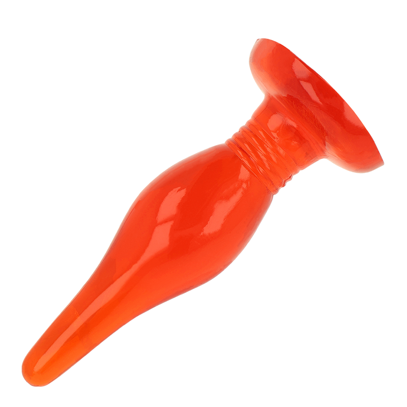 BAILE - PLUG ANAL TATO SUAVE VERMELHO 14.2 CM - Sex Shop Sexy