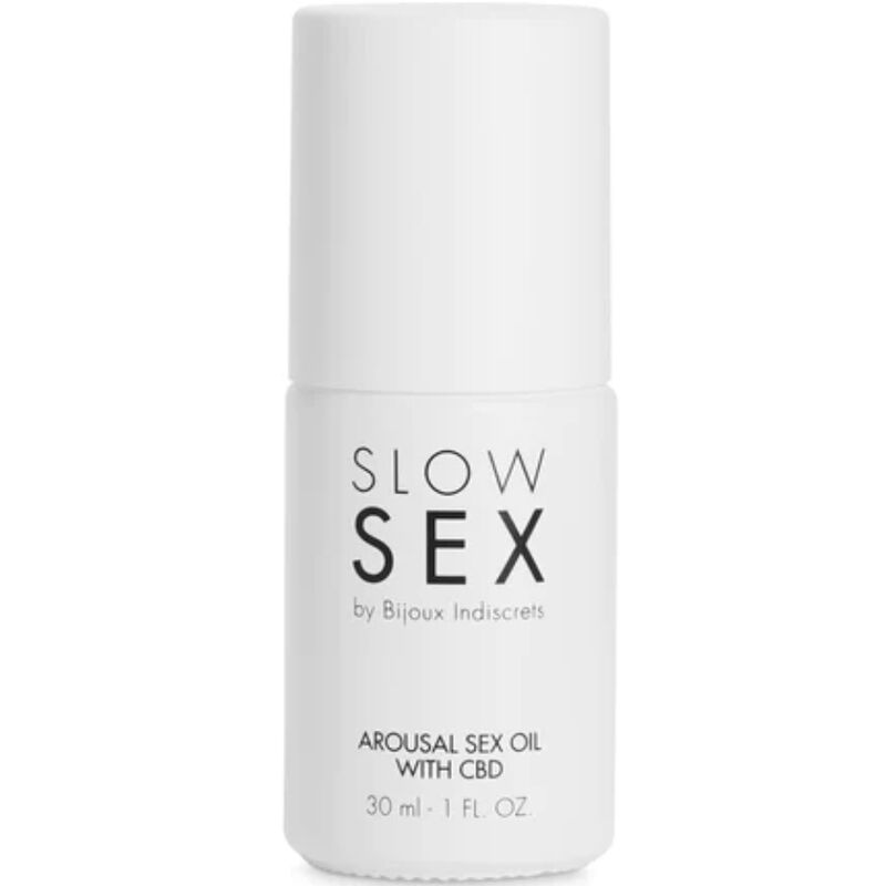 BIJOUX - SLOW SEX ÓLEO DE MASAJE SEXUAL COM CBD 30 ML
