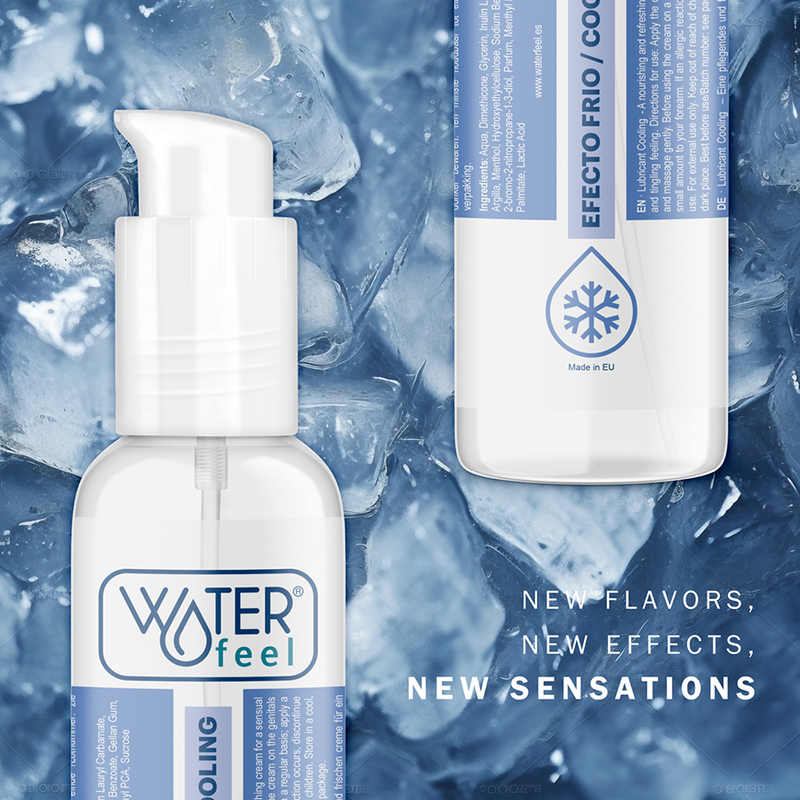 WATERFEEL - LUBRIFICANTE EFEITO FRIO 150 ML - Sex Shop Sexy