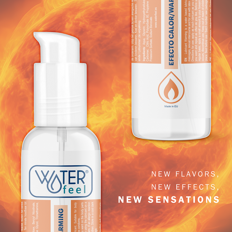 WATERFEEL - LUBRICANTE DE EFECTO CALOR 150 ML