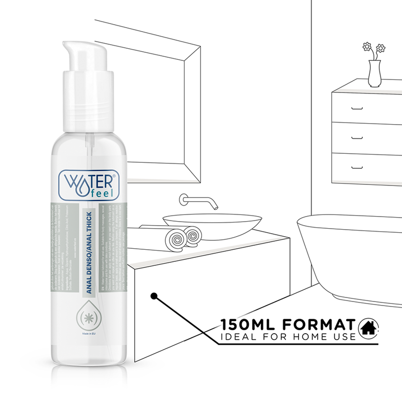WATERFEEL - LUBRIFICANTE ANAL 150 ML - Sex Shop Sexy