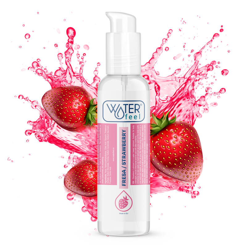WATERFEEL - LUBRIFICANTE A BASE DE ÁGUA DE MORANGO 175 ML