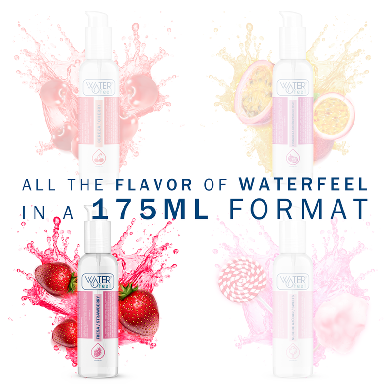 WATERFEEL - LUBRIFICANTE A BASE DE ÁGUA DE MORANGO 175 ML