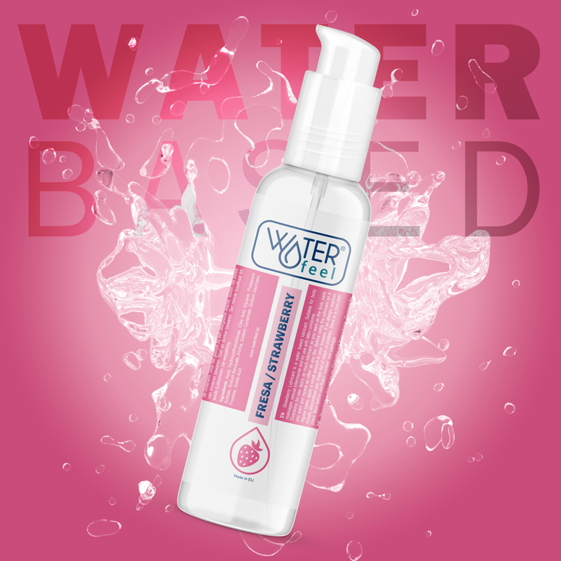 WATERFEEL - LUBRIFICANTE A BASE DE ÁGUA DE MORANGO 175 ML