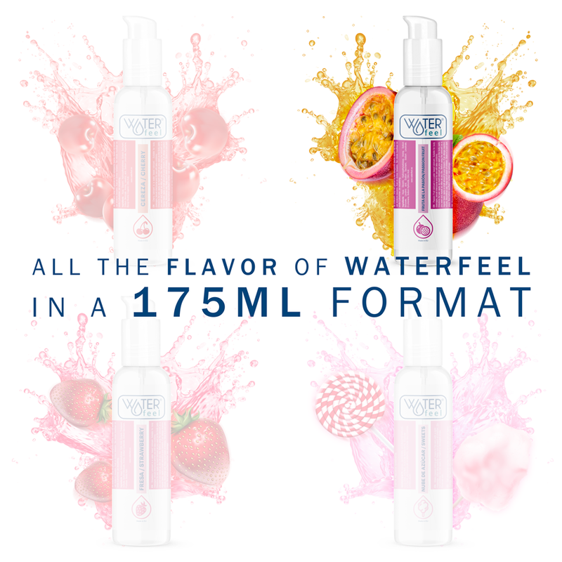 WATERFEEL - LUBRIFICANTE A BASE DE ÁGUA DE MARACUJÃO 175 ML