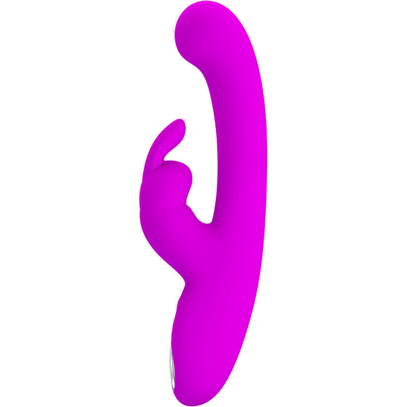 Pretty Love - Vibrador de Coelho Lamar y Ponto G Violeta