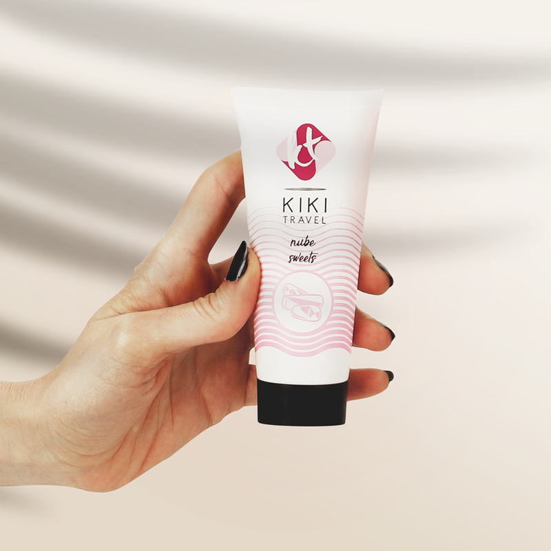 KIKÍ TRAVEL - LUBRIFICANTE SABOR ALGODÃO DOCE 50 ML - Sex Shop Sexy