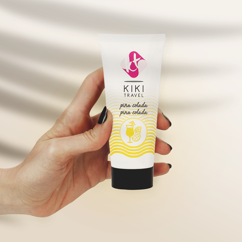 KIKÍ TRAVEL - LUBRIFICANTE SABOR PIÑA COLADA 50 ML - Sex Shop Sexy